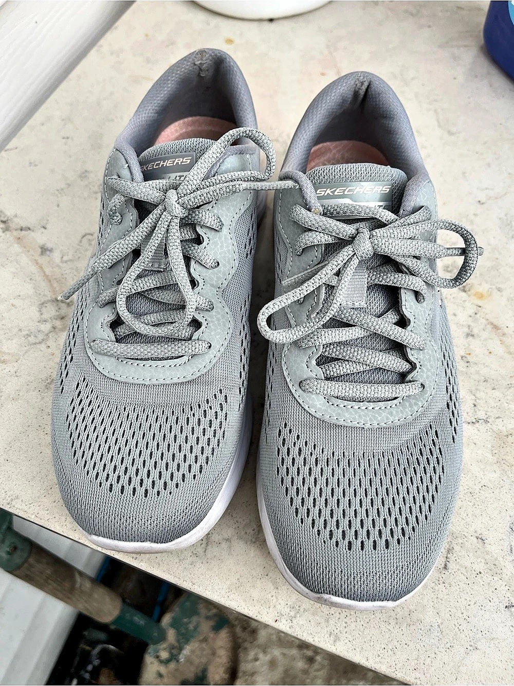 Skechers Skech-Lite Pro - Perfect Time Gray Athletic Shoes US 6.5